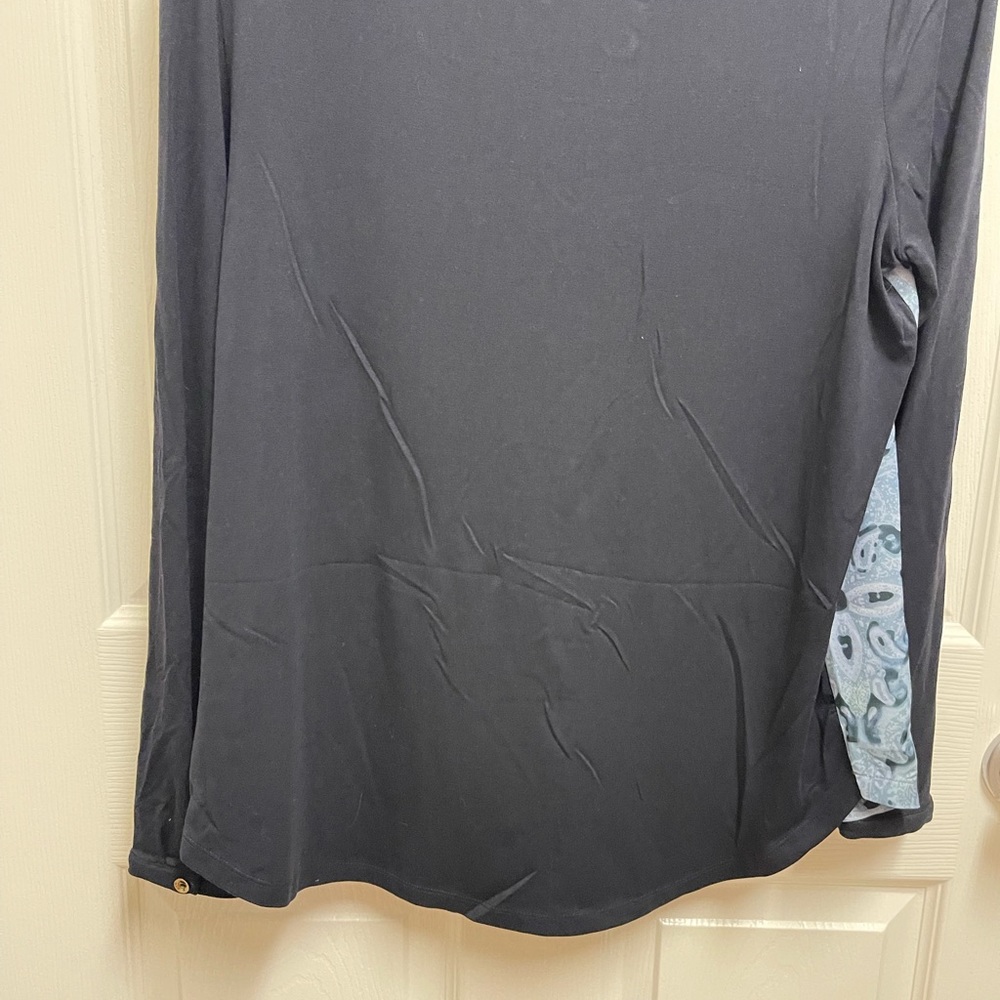 Basler Abstract Pattern Blouse - image 7